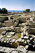 Creta - Kommos nei pressi della spiaggia di Matala sulla costa meridionale, resti del porto minoico.